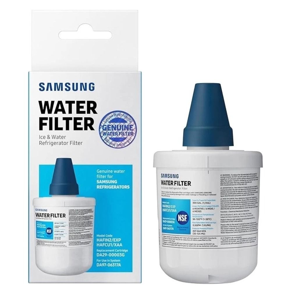 Samsung‎ Genuine Filter for Refrigerator Water and Ice DA29-00003G Carbon Block